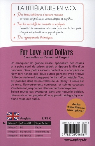 For Love and Dollars. 5 nouvelles sur l'amour et l'argent 2e édition
