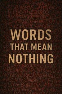 Words That Mean Nothing