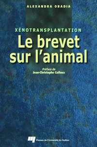 Le brevet de l'animal