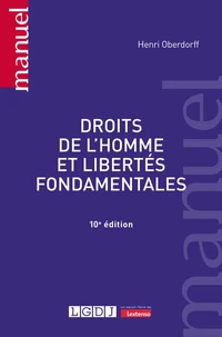 Droits de l'homme et libertés fondamentales