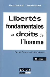 Libertés fondamentales et droits de l'homme
