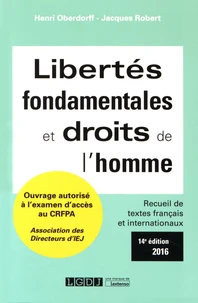 Libertés fondamentales et droits de l'Homme