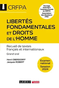 Libertés fondamentales et droits de l'homme