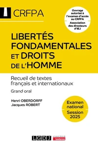 Libertés fondamentales et droits de l'homme