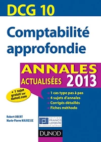 Comptabilité approfondie DCG 10