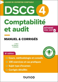 DSCG 4 - Comptabilité et audit - Manuel - Réforme 2026-2027