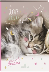 Agenda scolaire Chaton 2019-2020