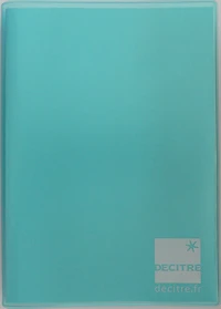 Agenda scolaire Decitre Vert cristal 2019-2020