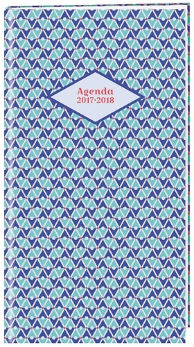 Agenda semainier Chelsea Poche - 2017-2018 - 9x17cm