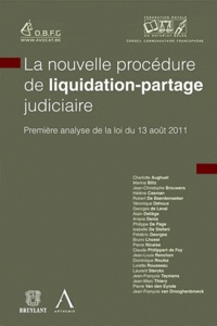  OBFG - La nouvelle procédure de liquidation-partage judiciaire - Première analyse de la loi du 13 août 2011.