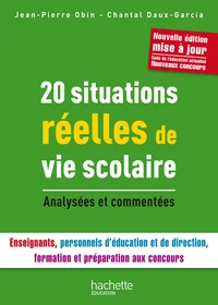 20 situations réelle de vie scolaire