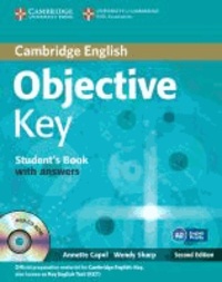 Objective Key. Student's Book with answers with CD-ROM - 2nd Edition.