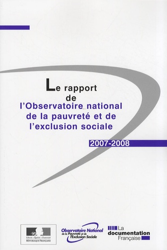  Observatoire de la pauvreté - Le rapport de l'Observatoire national de la pauvreté et de l'exclusion sociale.