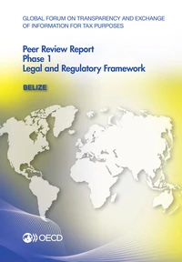 Belize 2013 peer review report : phase 1 legal and regulatory framework