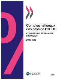  OCDE - Comptes nationaux des pays de l'OCDE, comptes de patrimoine financier 2014.