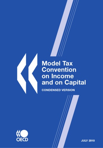  OCDE - Model Tax Convention on Income and on Capital - Condensed version.