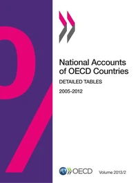 National accounts of oecd countires 2013/2 detailed tables 2005-2012