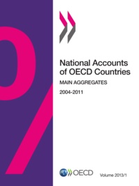  OCDE - National accounts of oecd countries volume 2013/1.