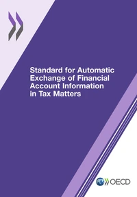 Standard for automatic exchange of financial account : information tax matters