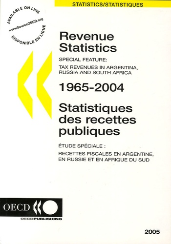  OCDE - Statistiques des recettes puliques 1965-2004.