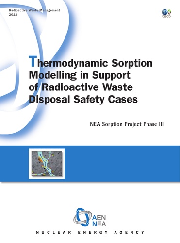  OCDE - Thermodynamic Sorption Modeling in Support of Rédioactive Waste Disposal Safety Cases - NEA Soprtion Project Phase 3.