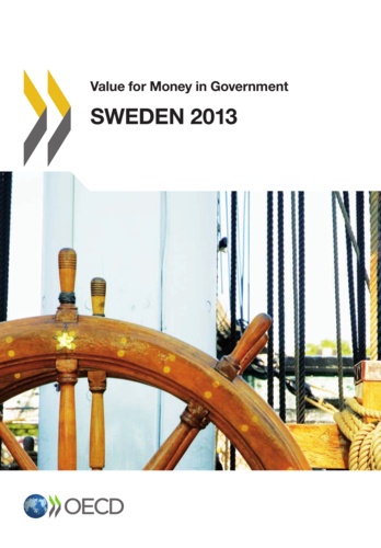  OCDE - Value for Money in Government : Sweden 2013.