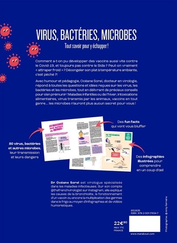 Virus, bactéries, microbes. Tout savoir pour y échapper !