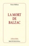 Octave Mirbeau - La mort de Balzac.