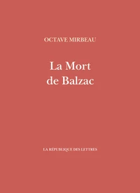 La Mort de Balzac
