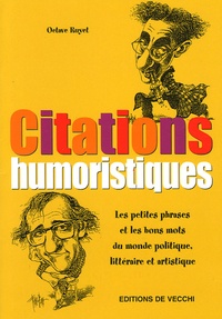 Octave Ruyet - Citations humoristiques.