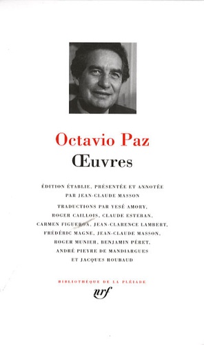 Octavio Paz - Oeuvres.