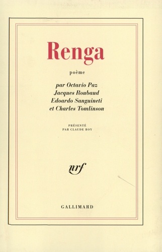 Octavio Paz et Jacques Roubaud - Renga.