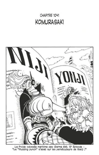 One Piece édition originale - Chapitre 1041