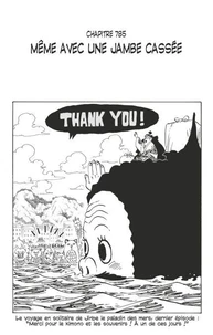 One Piece édition originale - Chapitre 785
