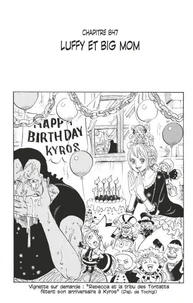 One Piece édition originale - Chapitre 847