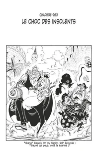 One Piece édition originale - Chapitre 982