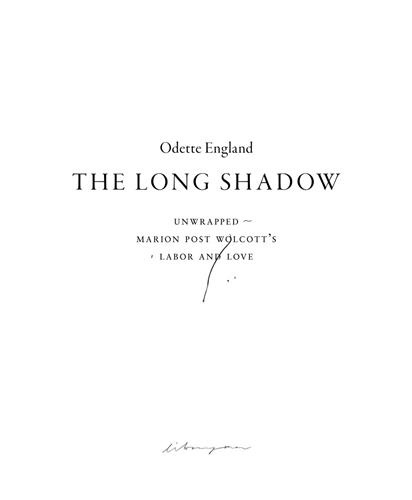 Odette England - The Long Shadow.
