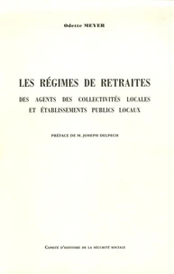 Les régimes de retraite des agents de collectivité locales et établissements publics locaux