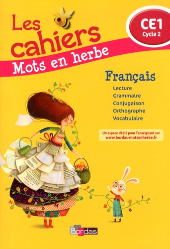 Odile Grumel - Français CE1 Mots en herbe - Les cahiers.