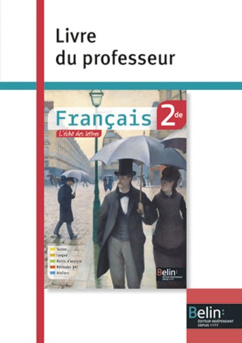 Odile Marais - Français 2de - Livre du professeur.