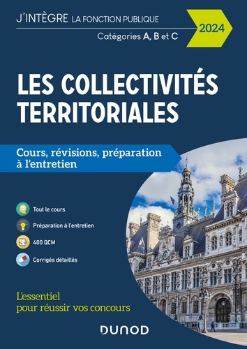 Odile Meyer et Franck Sajet - Les collectivités territoriales - 2024 - Catégories A, B et C.