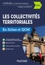 Odile Meyer et Franck Sajet - Les collectivités territoriales en fiches et QCM - 2024 - Catégories A, B et C.