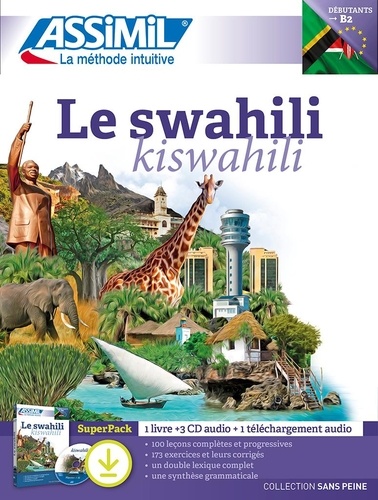 Le swahili. Superpack  avec 3 CD audio