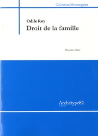 Odile Roy - Droit de la famille.