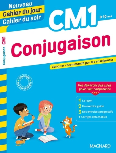 Cahier du jour/Cahier du soir Conjugaison CM1  Edition 2021