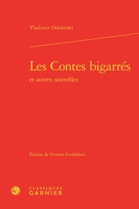 Les contes bigarrés et autres nouvelles