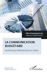 Odon Nsampanga assas - La communication budgétaire en République démocratique du Congo.