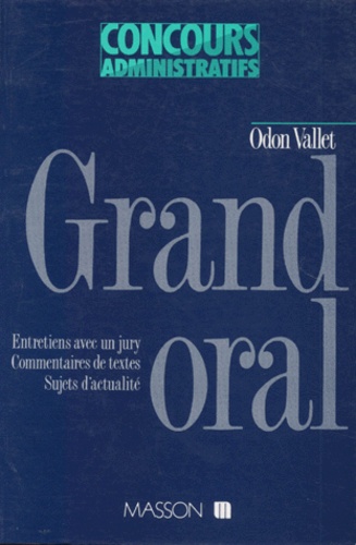 Grand oral