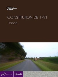 Oeuvre Collective - Constitution de 1791.
