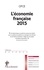 L'économie française  Edition 2015